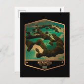 Micronesia Briefkaart (Voorkant / Achterkant)