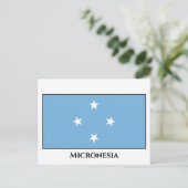 Micronesia Flag Briefkaart (Staand voorkant)