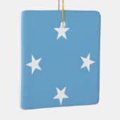 Micronesia Flag Keramisch Ornament (Rechts)