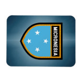 Micronesia Flag Magneet (Horizontaal)