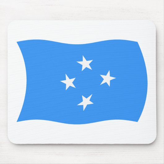 Micronesia Flag Mousepad Muismat (Voorkant)