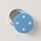 Micronesia Flag Ronde Button 3,2 Cm (Voorkant /achterkant)