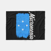 Micronesia fleece deken (Voorkant (Horizontaal))