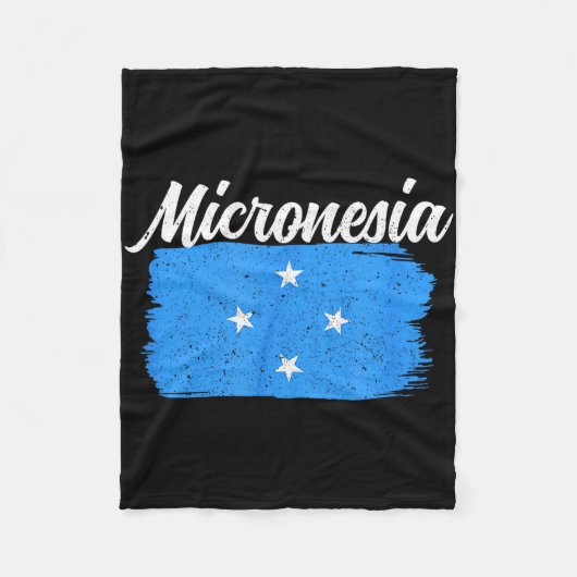 Micronesia fleece deken (Voorkant)