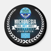 Micronesia Magneet (Voorkant)