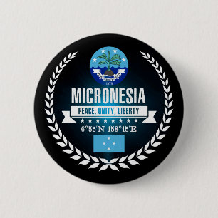 Micronesia Ronde Button 5,7 Cm