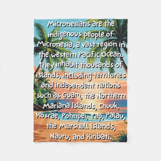 Micronésie Nous sommes une seule couverture (Devant)