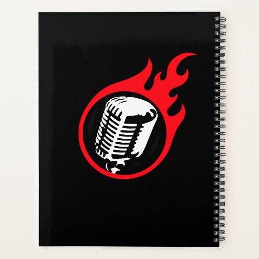 Microphone flamand personnalisé (Dos)