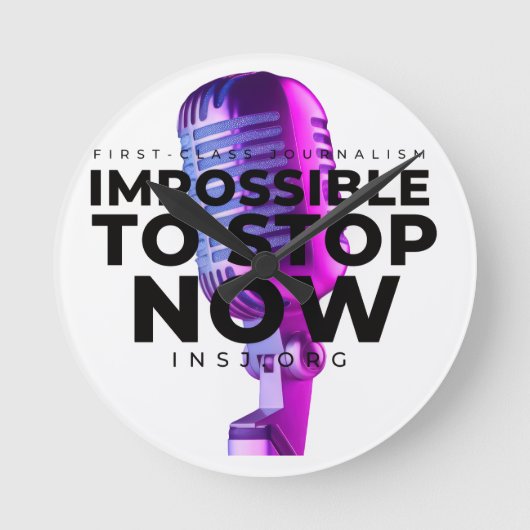 Microphone Ronde Klok (Voorkant)