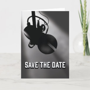 Microphone vintage Enregistrer la Date