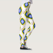 Microprocessor en expressie van het menselijk pote leggings (Rechts)