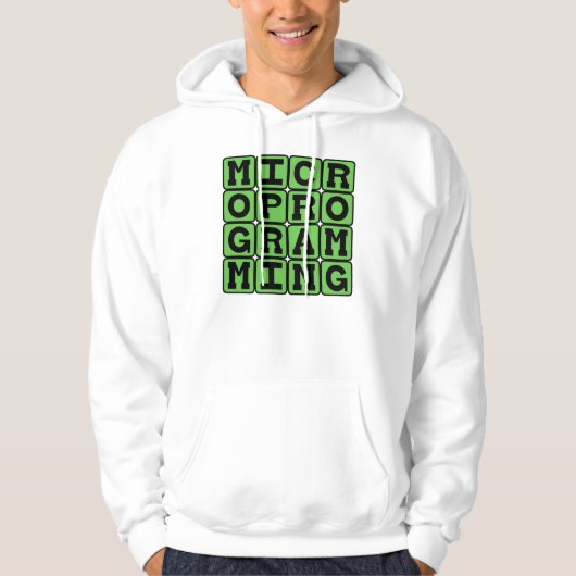 Microprogrammering, Microcodes voor Microprocessor Hoodie (Voorkant)