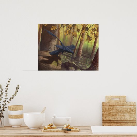 Microraptor Takeoff Print (Keuken)