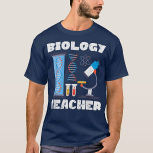 Microscoop Biologist Science Lab Biology Teacher B T-shirt