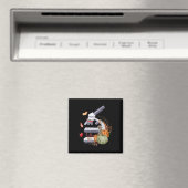 Microscoop Bloem Pompoen Microbiologie Biologie Da Magneet (Insitu (Vaatwasser))