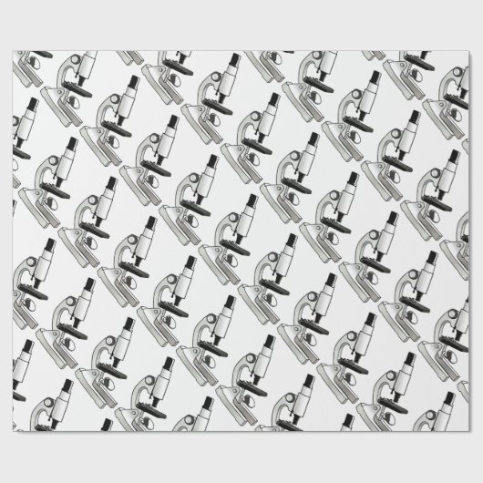 Microscoop Cadeaupapier (Vlak)