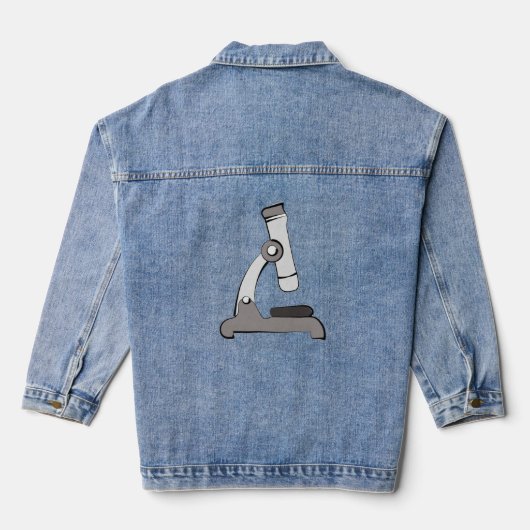 Microscoop Denim Jacket (Achterkant)