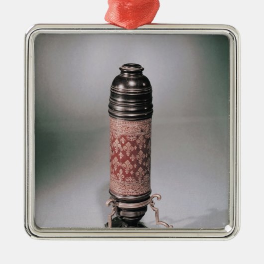 Microscoop Metalen Ornament (Voorkant)