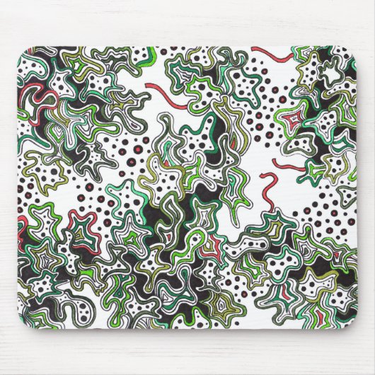 microscoop mousepad muismat (Voorkant)