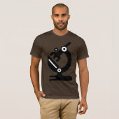 Microscoop T-shirt (Voorkant volledig)