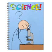 "Microscoopnotebook" Notitieboek (Voorkant)