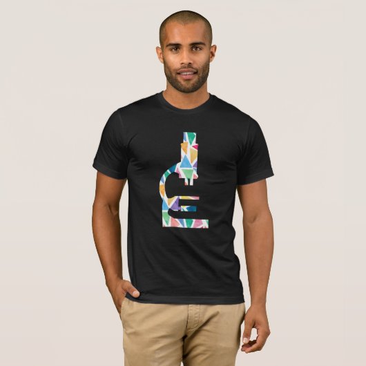 Microscope Scientist Lab Tech Labor Science Gift T-shirt (Voorkant volledig)