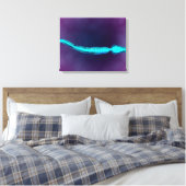 Microscopisch Uitzicht met botstructuur van het sp Canvas Afdruk (Insitu (Slaapkamer))