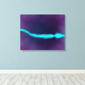 Microscopisch Uitzicht met botstructuur van het sp Canvas Afdruk (Insitu (Houten vloer))
