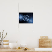 Microscopisch Uitzicht van dierlijke cellen 3 Poster (Keuken)