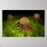Microscopisch Uitzicht van het kankervirus