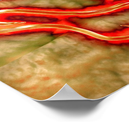 Microscopisch Uitzicht van Hookworm 1 Poster (Hoek)