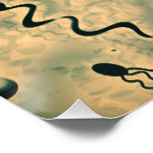 Microscopische microben perfect poster (Hoek)