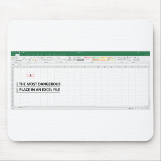 Microsoft Excel-werkmenupad Muismat