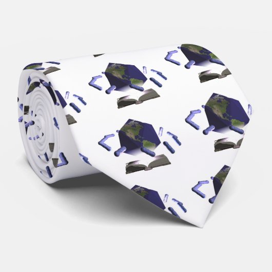 Microsoft World of Knowledge Stropdas (Opgerold)