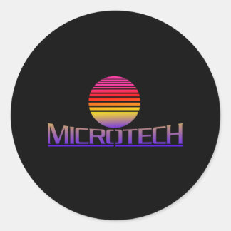 Microtech Corporation Gaming Gift Ronde Sticker