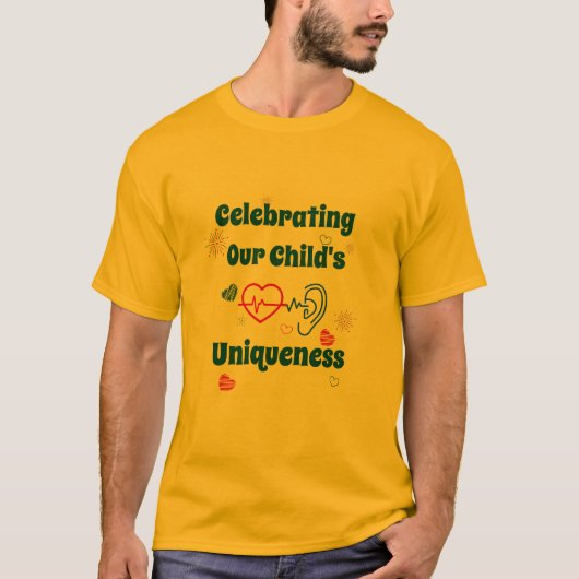 Microtia awareness 9 november t-shirt (Voorkant)