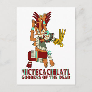 Mictecacihuatl Briefkaart