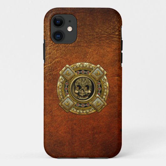 Mictlantecuhtli - Azteekse God van Dood Case-Mate iPhone Case (Achterkant)
