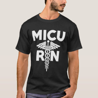 MICU geregistreerd verpleegkundige intensive care T-shirt