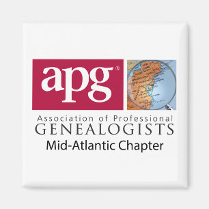 Mid-Atlantische APG koelkastmagneet Magneet
