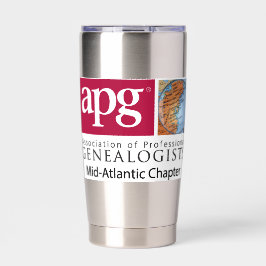 Mid-Atlantische warm/koud reiziger geïsoleerde tum Geïsoleerde Drinkbeker