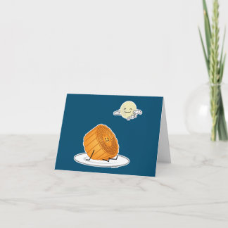 Mid Autumn Festival Maan cake maankoekjes pas Kaart
