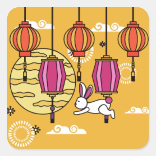 Mid-Autumn Festival Sticker (Voorkant)