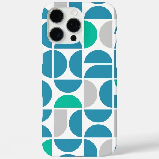Mid Century Aquatic TilesiPhone / iPad-hoesje Case-Mate iPhone Case (Achterkant)