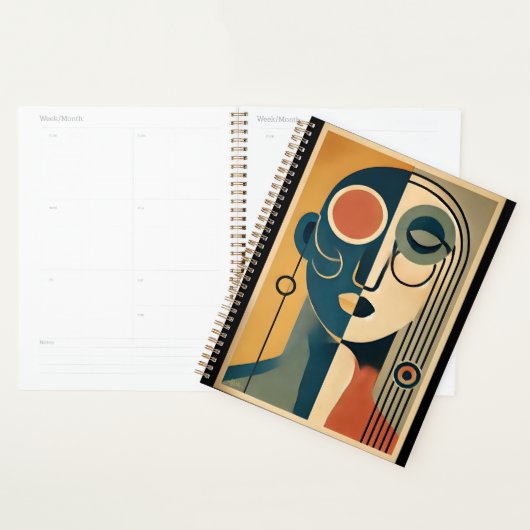 Mid Century Art moderne Abstrait Non conforme (Devant avec enveloppe)