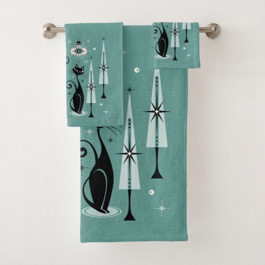 Mid Century Atomic Kitty Noël ©studioxtine (En situation)