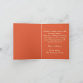 Mid Century Christmas Kaart (Binnen)