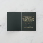 Mid Century Christmas Kaart (Binnen)