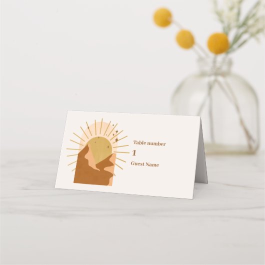 Mid Century Desert Bruiloft (Voorkant)