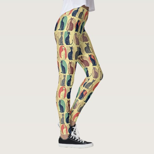  mid-century katten leggings (Rechts)
